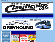 Tablet Screenshot of clasificalos.com